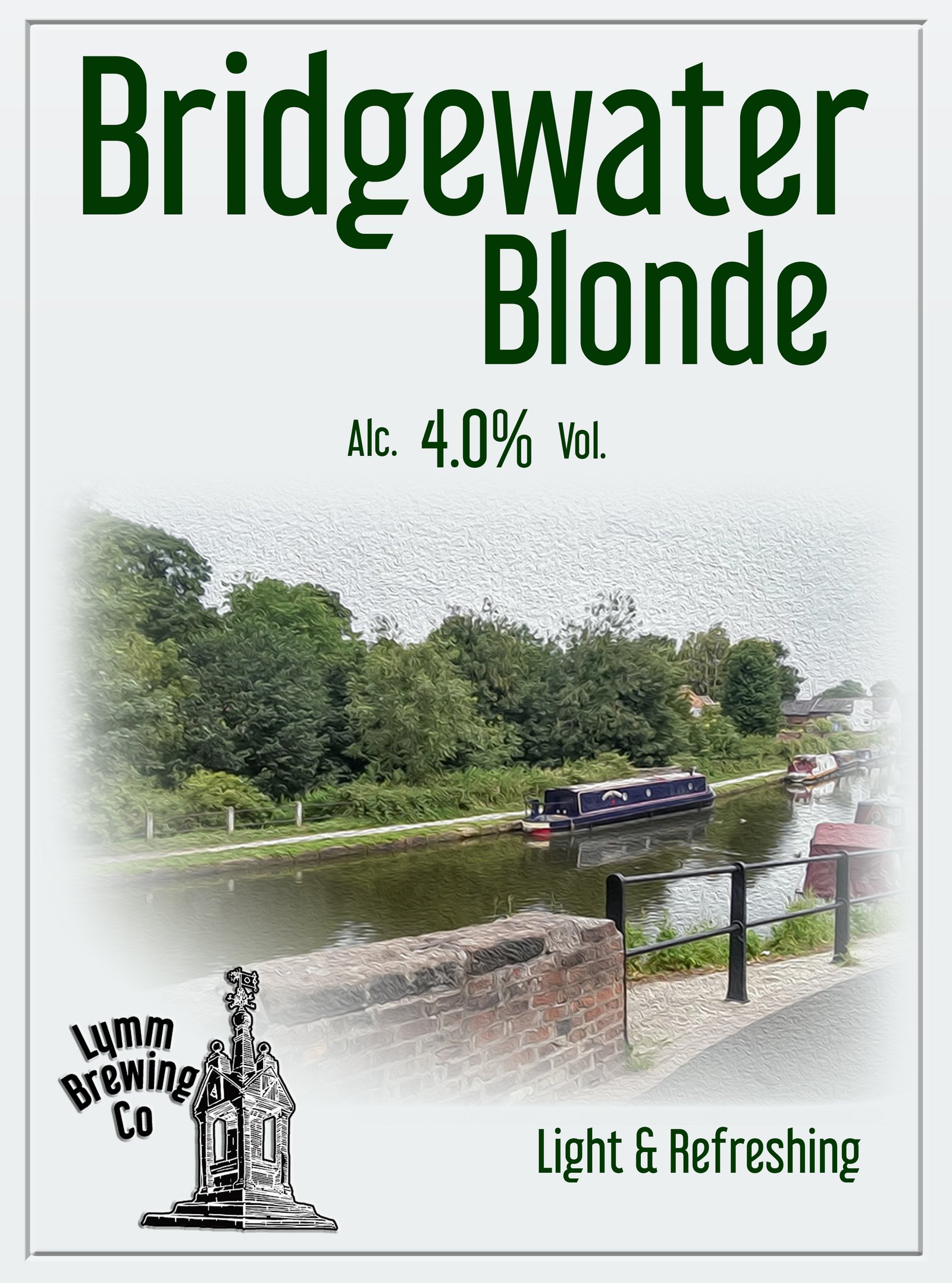 Lymm Beer 1 Pump Clip